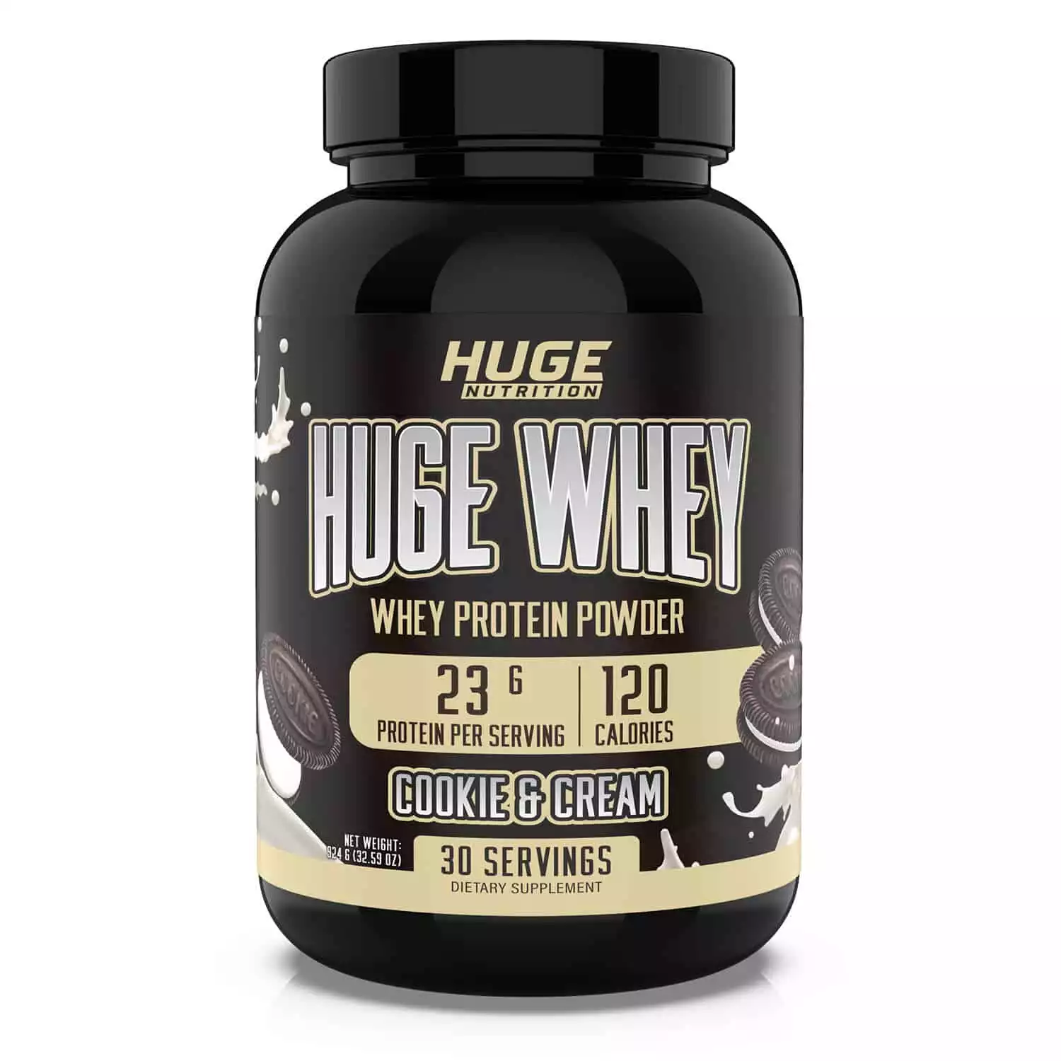 Huge Whey - Poudre de protéines de lactosérum (30 portions)