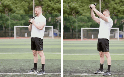 exercices de kettlebell pour la poitrine supérieure