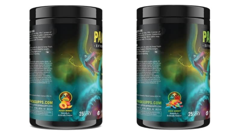 Panda Supps PANDAMIC Options d'arômes