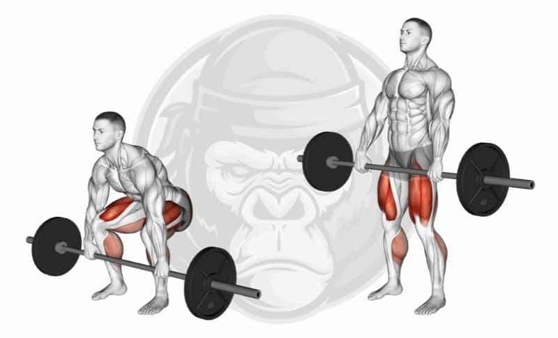 Meilleurs exercices de préhension - Deadlifts