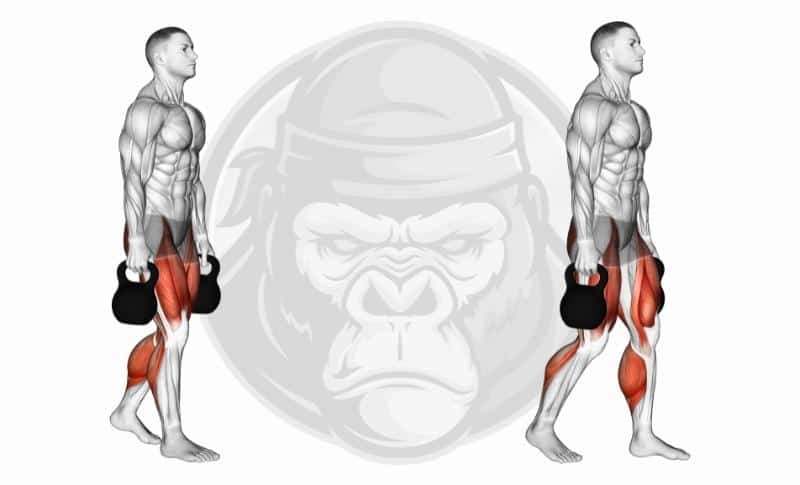 Meilleurs exercices avec Kettlebell - Kettlebell Farmer's Walk