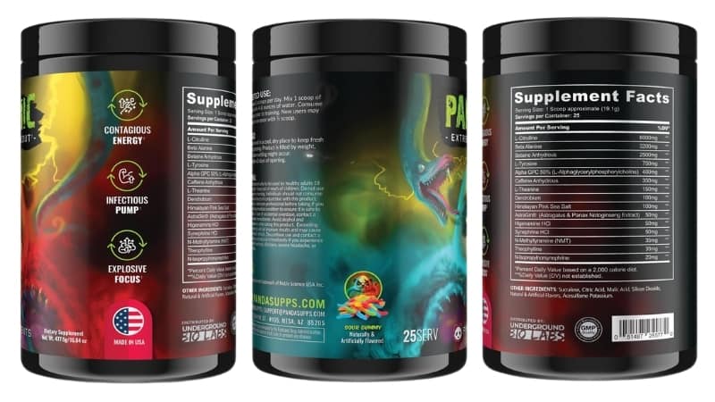 Panda Supps PANDAMIC Aperçu