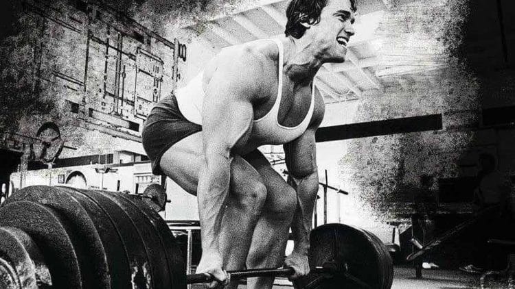 Arnold Schwarzenegger soulevé de terre Arnold Schwarzenegger soulevé de terre