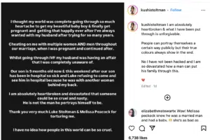 La femme de Luke Stoltman sur Instagram La femme de Luke Stoltman sur Instagram