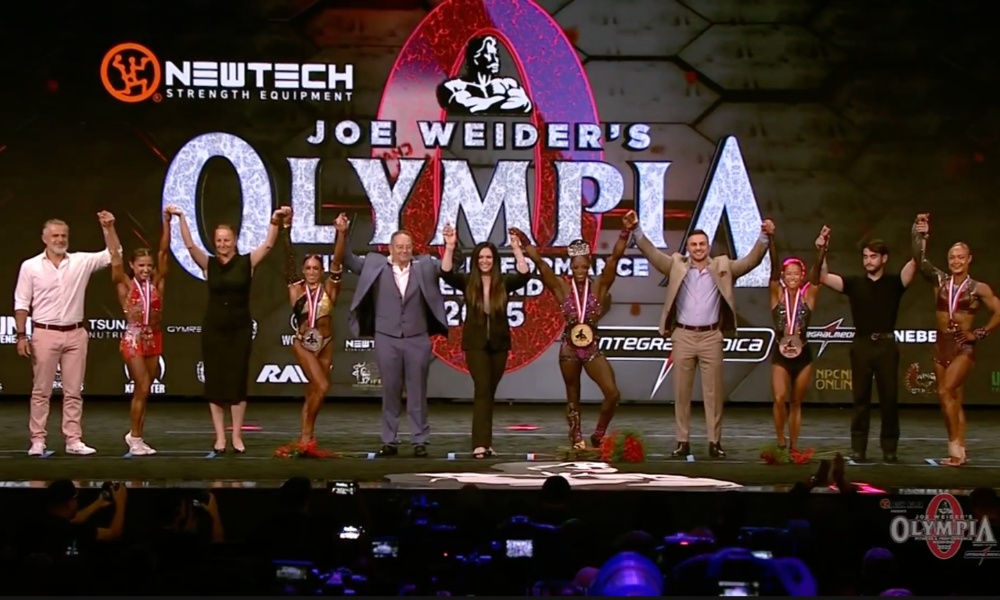 Résultats finaux de l'Olympia de fitness 2025