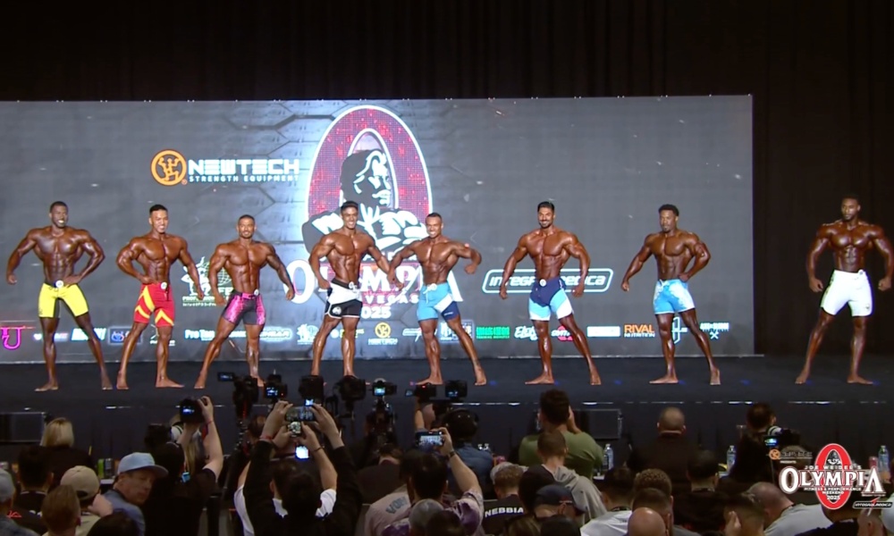 2025 Mens Physique Olympia préjuge du 9e appel