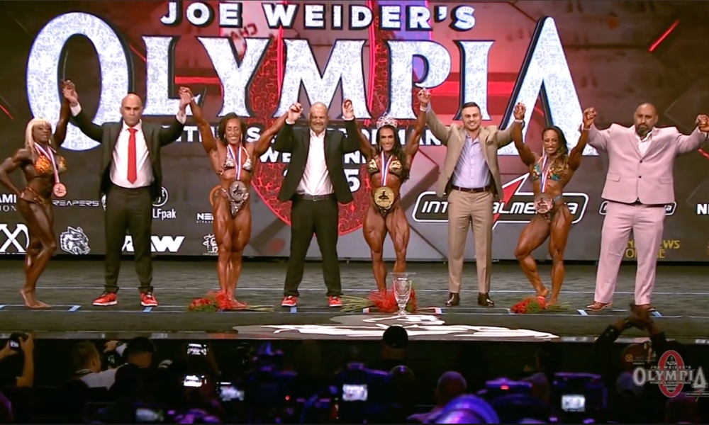 Résultats finaux de l'Olympia physique féminin 2025