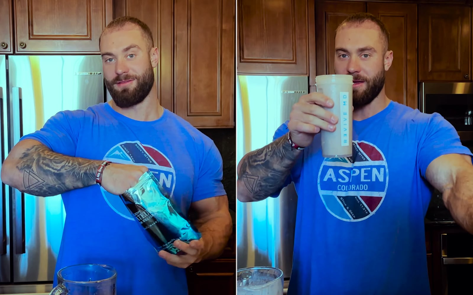 5x Classic Physique Olympia Chris Bumstead partage la recette de shake protéiné hors saison 2024 – Fitness Volt