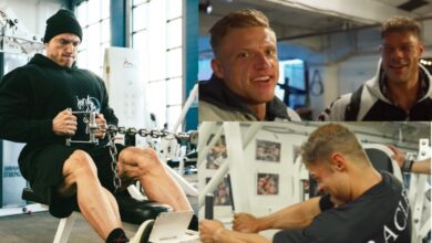 Urs Kalecinski et Wesley Vissers annihilent l'entraînement pour le dos lourd en préparation pour l'Arnold Classic 2024 – Fitness Volt