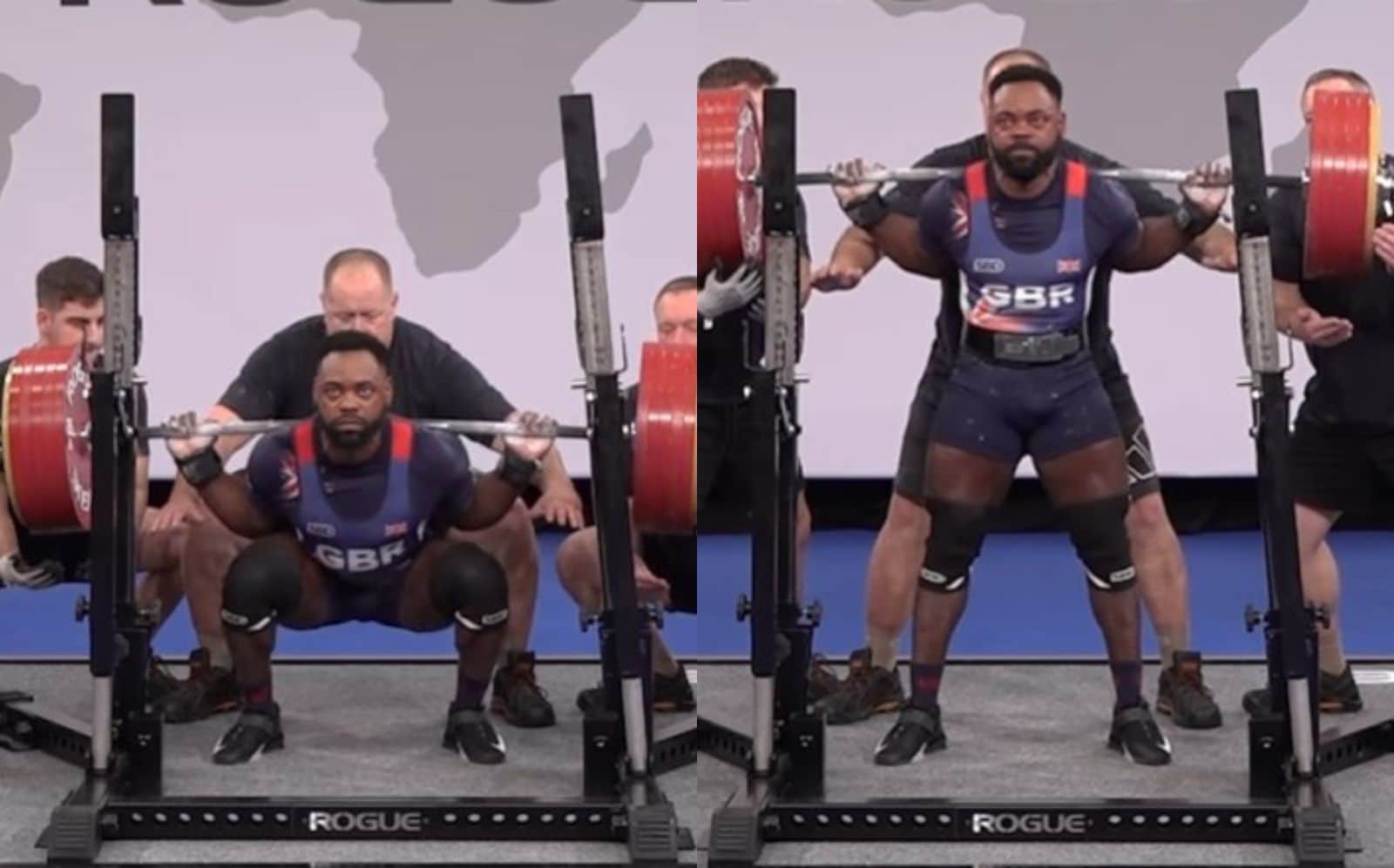 Jurins Kengamu (83 kg) établit un record européen de squat brut de 308,5 kg (680,1 lb) aux Championnats d'Europe EPF 2024 – Fitness Volt
