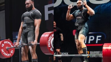 Sanchez Dillon (105 kg) établit le record du monde IPF de soulevé de terre brut de 391 kg (862 lb) à l'IPF 2024 Arnold UK – Fitness Volt