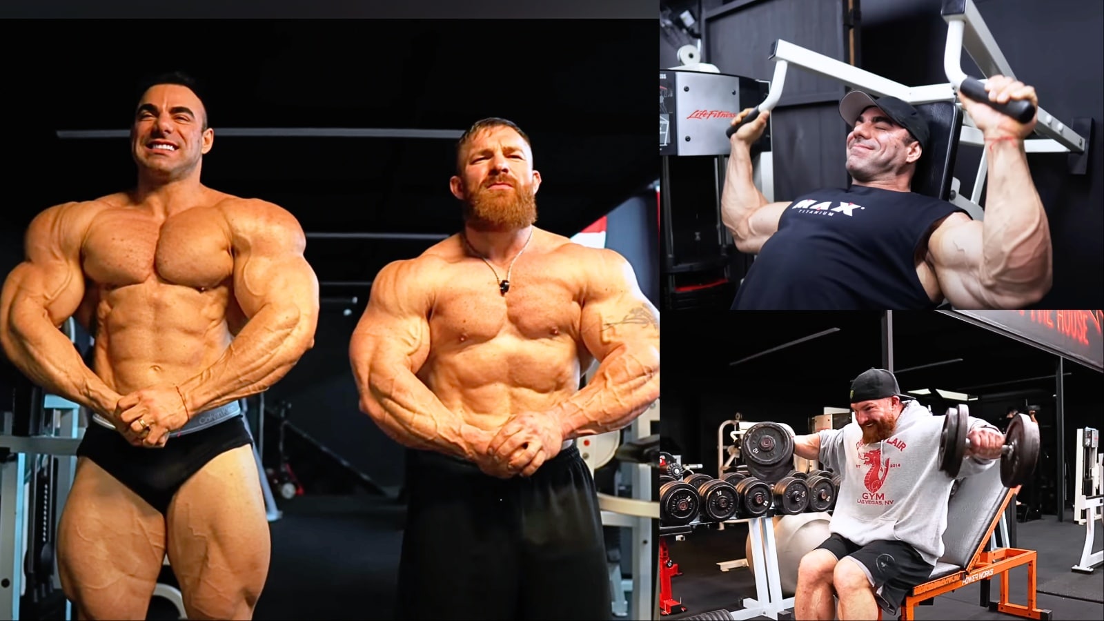 Flex Lewis et Rafael Brandao s'associent pour un entraînement intense des épaules et une séance de pose – Fitness Volt