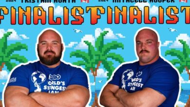 Les finalistes de l'homme le plus fort du monde 2024 dévoilés – Fitness Volt