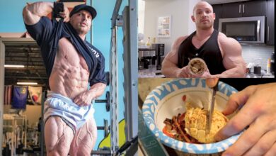 Le bodybuilder Martin Fitzwater partage une journée complète de suppléments d'alimentation et d'entraînement pour l'EVLS Prague Pro 2024 – Fitness Volt