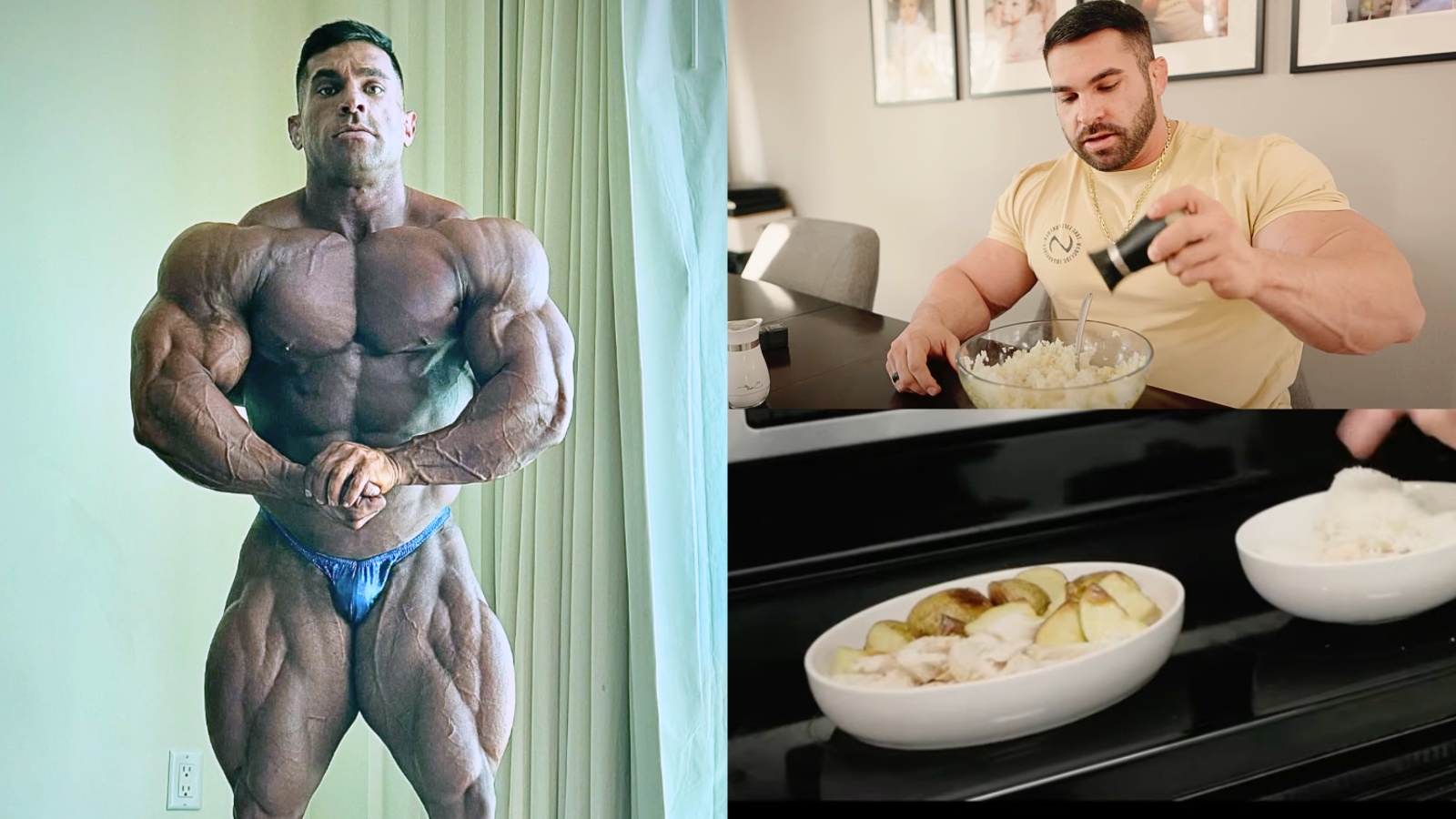 Derek Lunsford partage une journée complète de repas « high » en préparation pour ses débuts à l'Arnold Classic 2025 – Fitness Volt