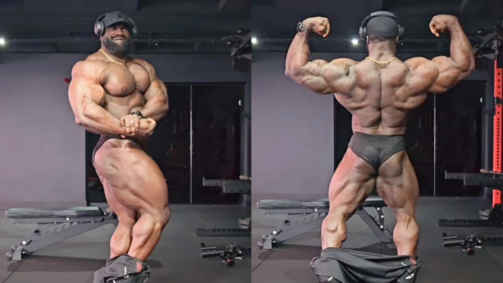 M. Olympia Samson Dauda en titre partage une mise à jour physique monstrueuse 9 semaines à partir de 2025 Arnold Classic – Fitness Volt