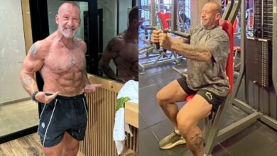 Dorian Yates montre sa force à 62 ans et maximise la pile de poids sur la machine Pec Deck – Fitness Volt