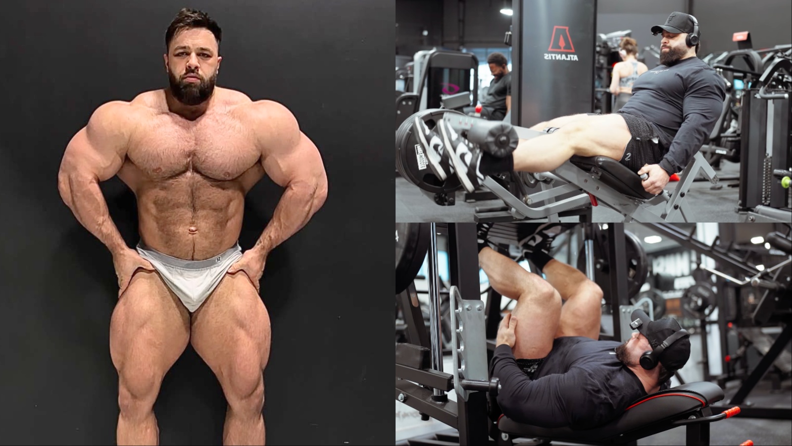 Regan Grimes affronte l'entraînement de la jambe lauréate de l'Olympie de Prime Phil Heath avant 2025 New York Pro - Fitness Volt