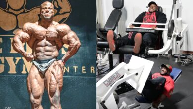 Shaun Clarida repousse ses limites avec l'entraînement du jour des jambes, parle 2025 Arnold Classic Linep - Fitness Volt
