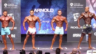 2025 Rapport de préjudice du physique des hommes Arnold Classic - Fitness Volt