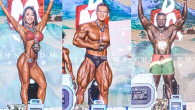 2025 Résultats de la musculation DMS Pro China - Volt de fitness