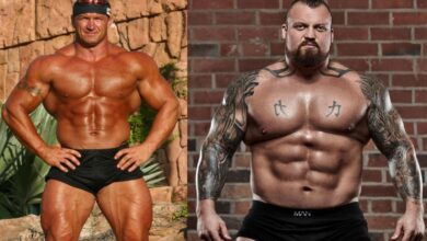Eddie Hall annonce le match MMA contre 5x WSM Mariusz Pudzianowsk à KSW 105 - Fitness Volt