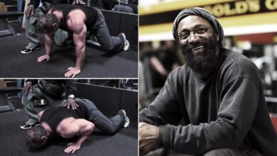 Le parrain de la musculation Charles Glass partage un piratage push-up pour construire des muscles de la poitrine - Fitness Volt