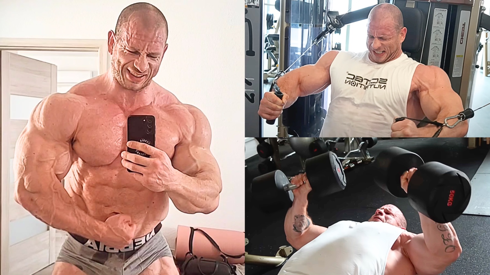 Michal Krizo sculpte un coffre râpé à 9 semaines à partir de 2025 Pittsburgh Pro - Fitness Volt