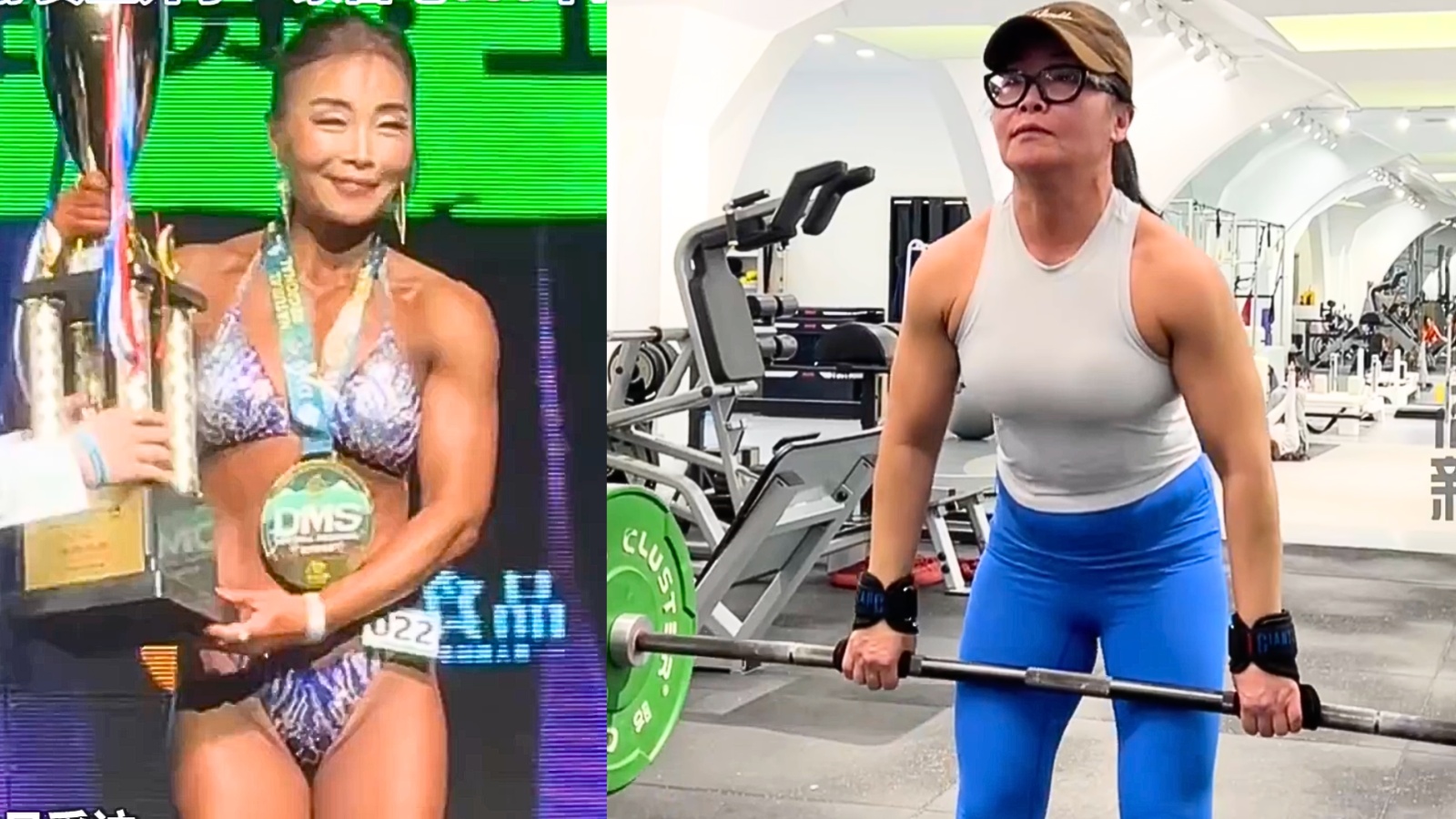 «Muscle Grandma», 55 ans, remporte le premier concours de musculation après 20 ans de formation, batte les plus jeunes concurrents - Fitness Volt