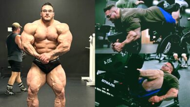 Nick Walker creuse profondément le jour des jambes pour une pompe massive à 11 semaines de Pittsburgh Pro - Fitness Volt
