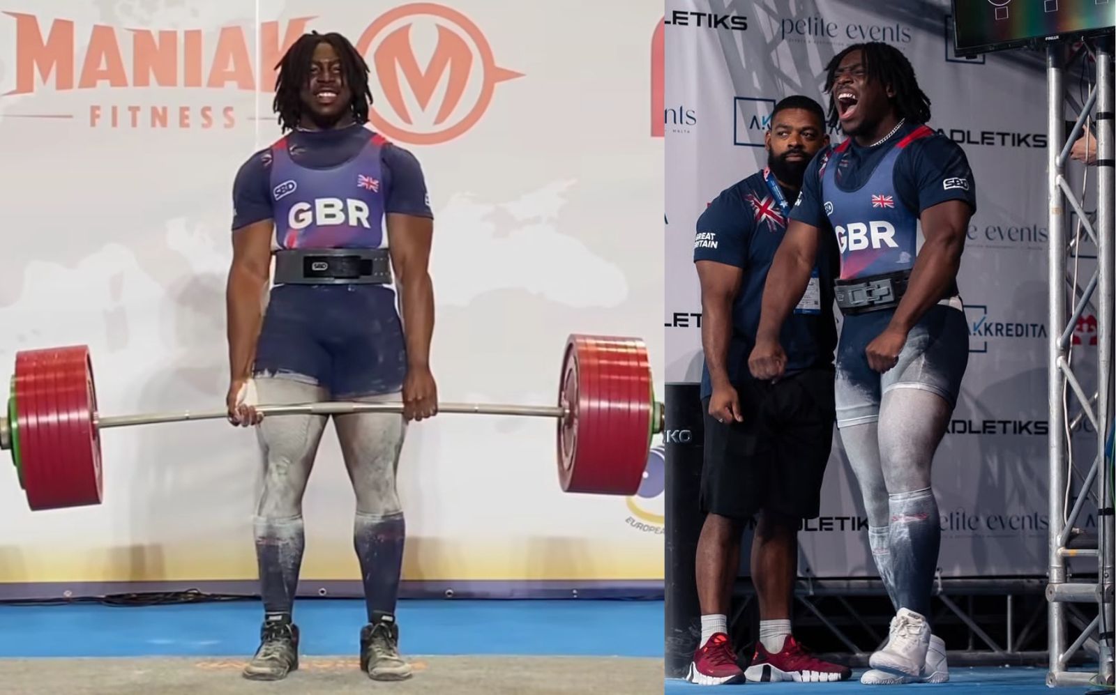 Powerlifting Prodigy, un prodige de 20 ans, non Soon Chinye brise les records du monde IPF ouverts et juniors avec des soulevés de terre de 400 kg (881,8 lb) - Fitness Volt