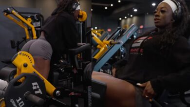 Shanique Grant partage son entraînement sur les jambes pour un retour de la division du bien-être en 2025 - Fitness Volt