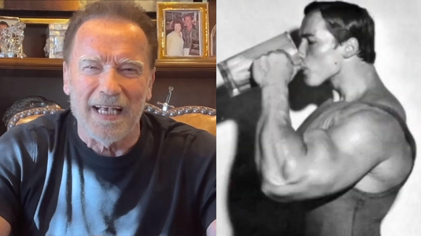 Arnold Schwarzenegger partage «les avantages de la protéine pré-entraînement» - Fitness Volt