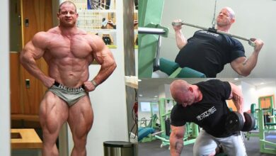 Bodybuilder Michal Krizo Torches Abs & Back Workout 6 semaines à partir du 2025 Pittsburgh Pro - Fitness Volt