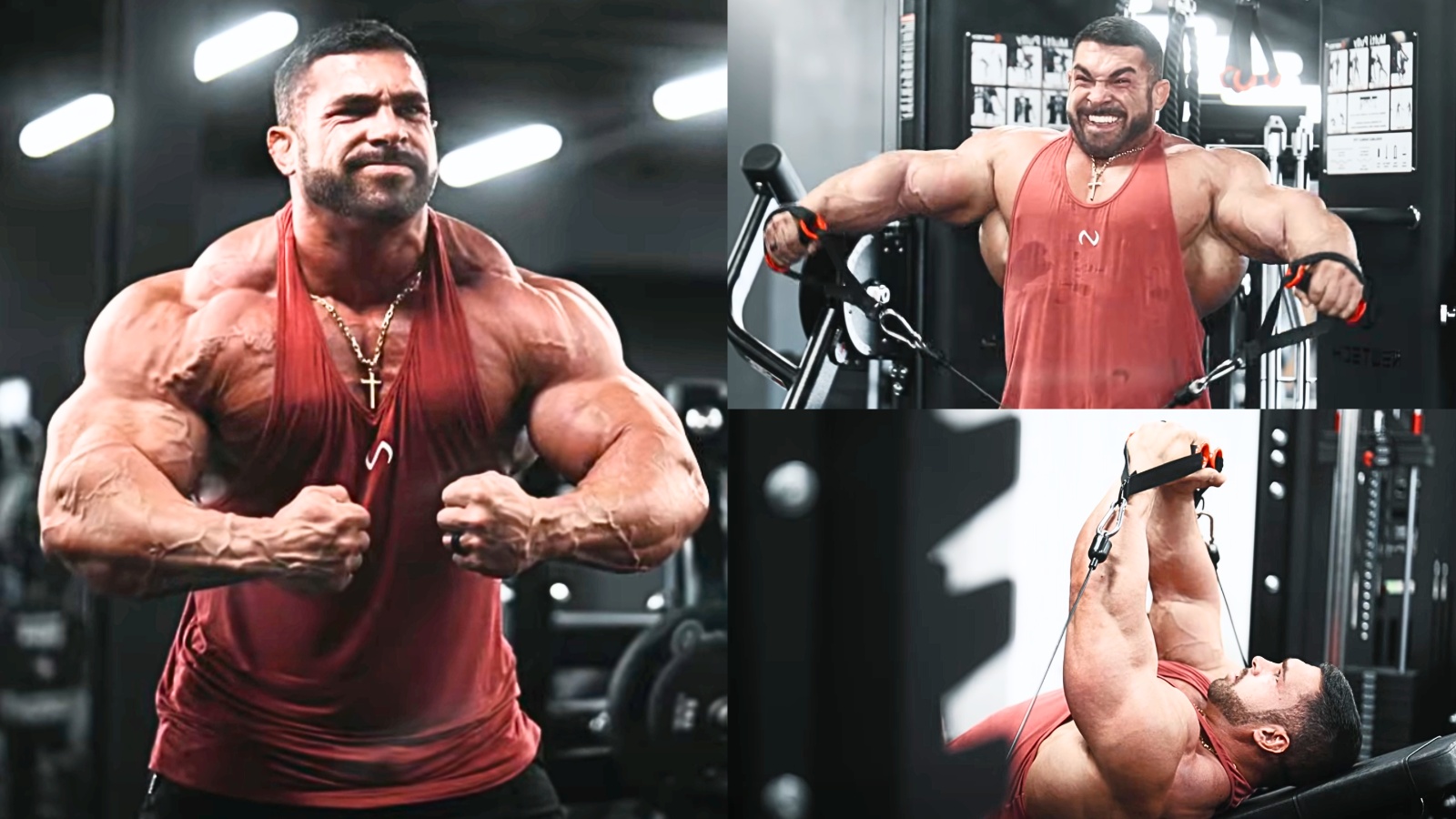 Derek Lunsford appelle sa formation «Unreal» tout en faisant l'entraînement de la création de poitrine en préparation pour 2025 Pittsburgh Pro - Fitness Volt