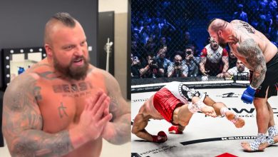 Eddie Hall s'excuse pour des coups de poing illégaux lors de sa première victoire de 30 secondes du MMA; Mariusz Pudzianowski répond - Fitness Volt