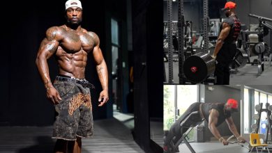 Erin Banks partage l'entraînement pour le physique de `` arbre de Noël '' alors qu'il vise à récupérer à nouveau l'Olympia physique des hommes - Fitness Volt