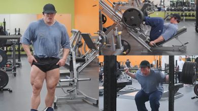La routine de jour de jambe contrôlée et lourde de Sam Sulek pendant la morte-saison - Fitness Volt