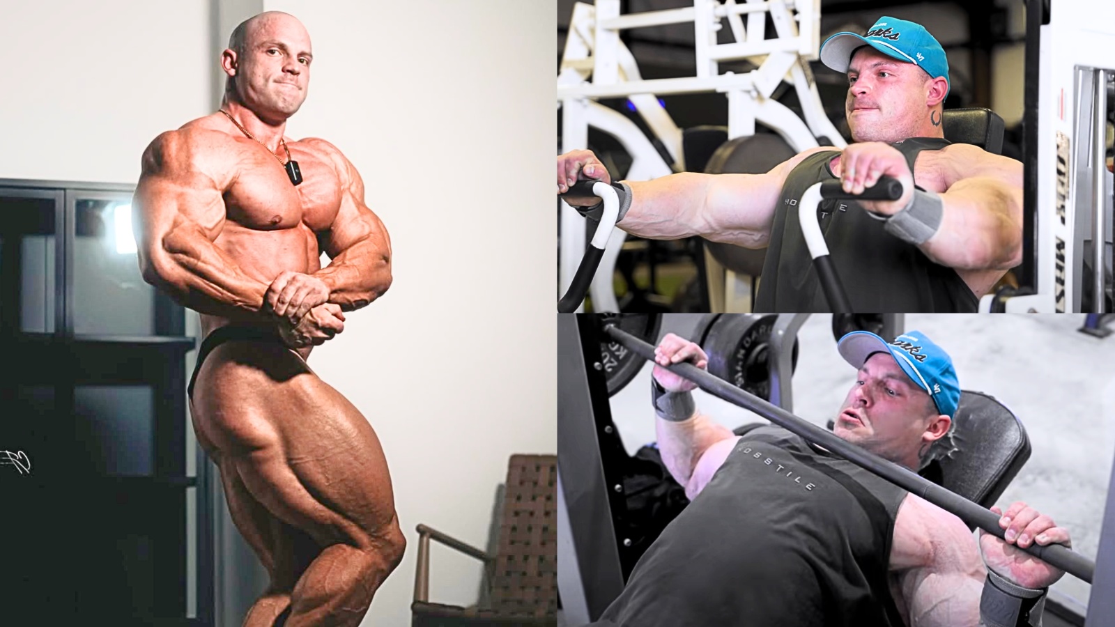 Le bodybuilder Martin Fitzwater construit la poitrine ultime devant Pittsburgh Pro - Fitness Volt