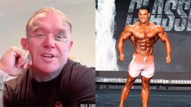Lee Priest est assis avec Arnold Schwarzenegger sur la controverse physique des hommes, parle d'améliorer les rumeurs de retour à l'Open et adresse - Fitness Volt