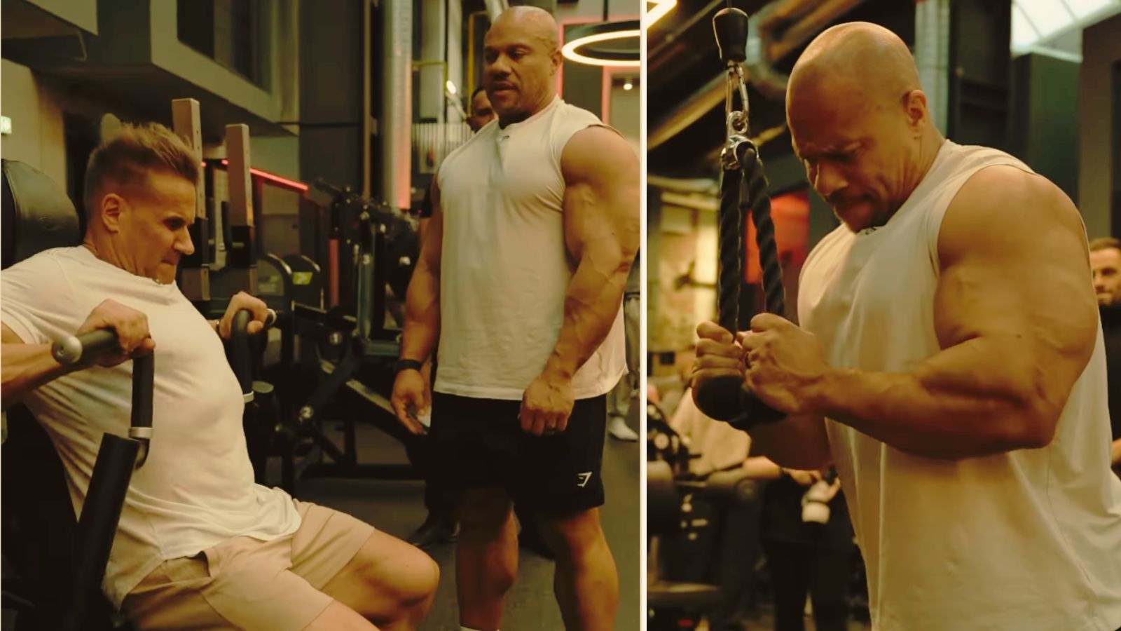 Légendes de musculation Phil Heath et Jay Cutler ont frappé la poitrine et les triceps ensemble pour la première fois en 10 ans - Fitness Volt