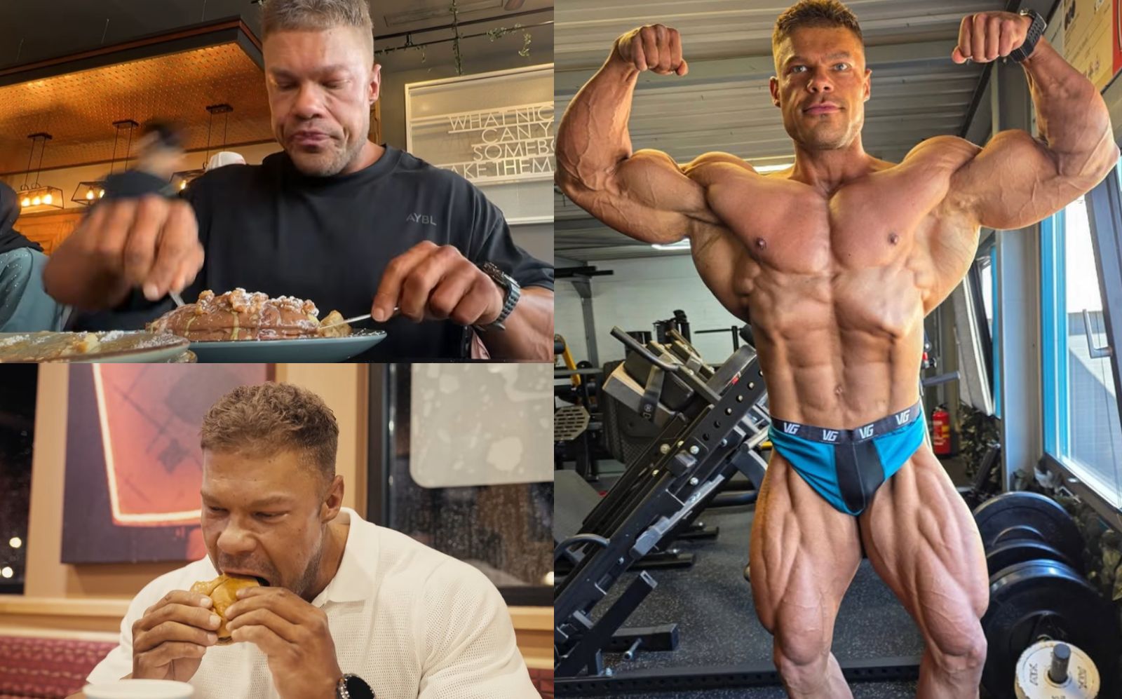 Wesley Vissers lance sa «saison de croissance» avec une journée de triche de 11 000 calories - Fitness Volt