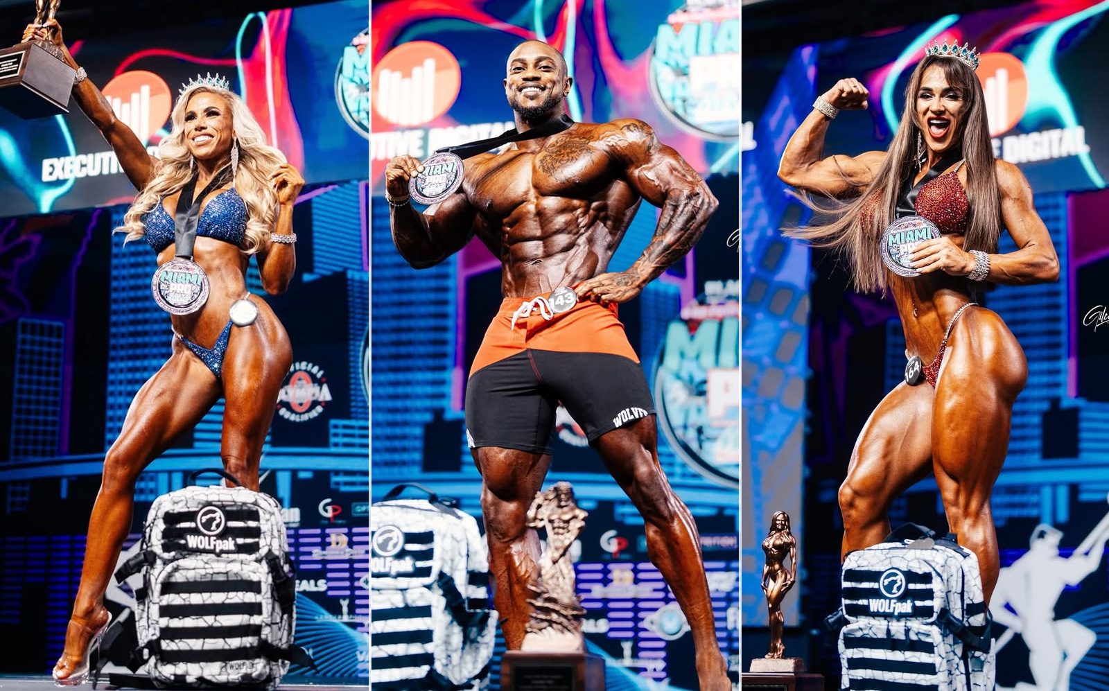 2025 Résultats de Miami Pro: Brandon Hendrickson, Ashlyn Little et Leonida Ciobu gagnent Olympia Spots - Fitness Volt