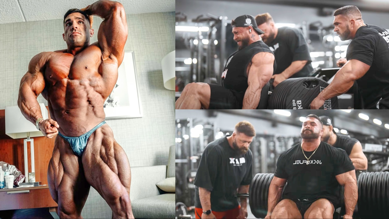Derek Lunsford et Ramon Dino Tackle Monster Monster Leg Day avec Intensité au niveau de l'Olympie - Fitness Volt