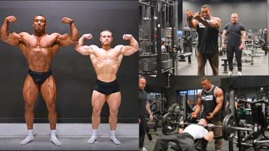 Jeff Nippard propose des conseils de levage aux roues IFBB Pro Larry pendant l'entraînement de la poitrine pour des gains maximum - Fitness Volt
