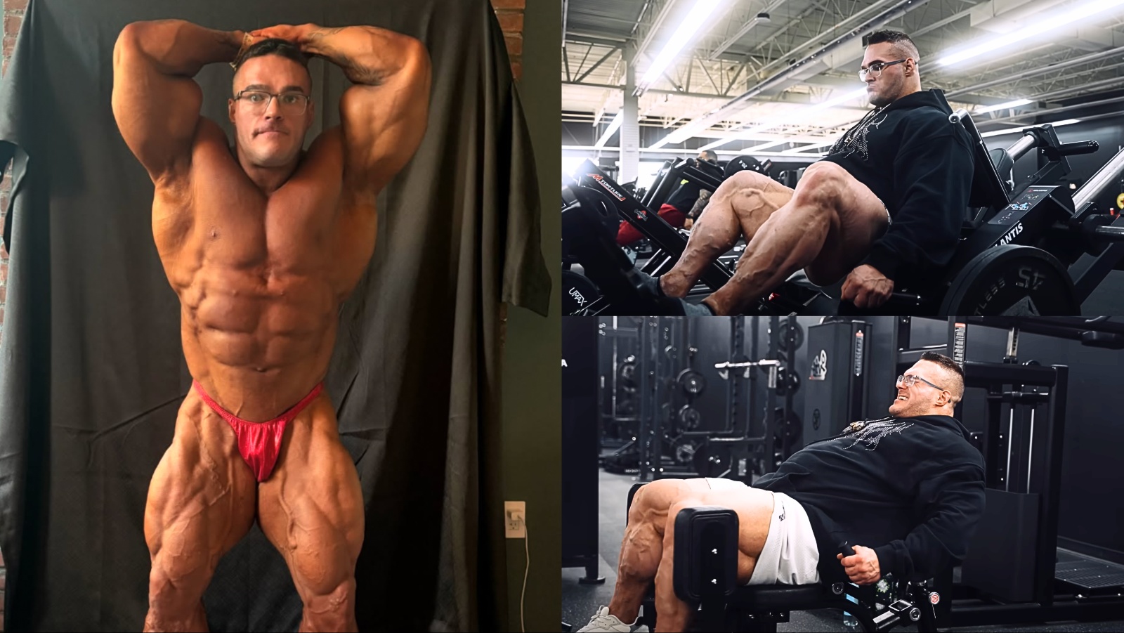 Le champion de New York Pro Nick Walker Powers à travers la Journée des jambes sauvages pour Olympia Prep - Fitness Volt