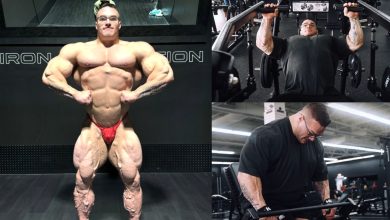 Nick Walker écrase l'entraînement du haut du corps push-pull avant 2025 Pittsburgh Pro - Fitness Volt