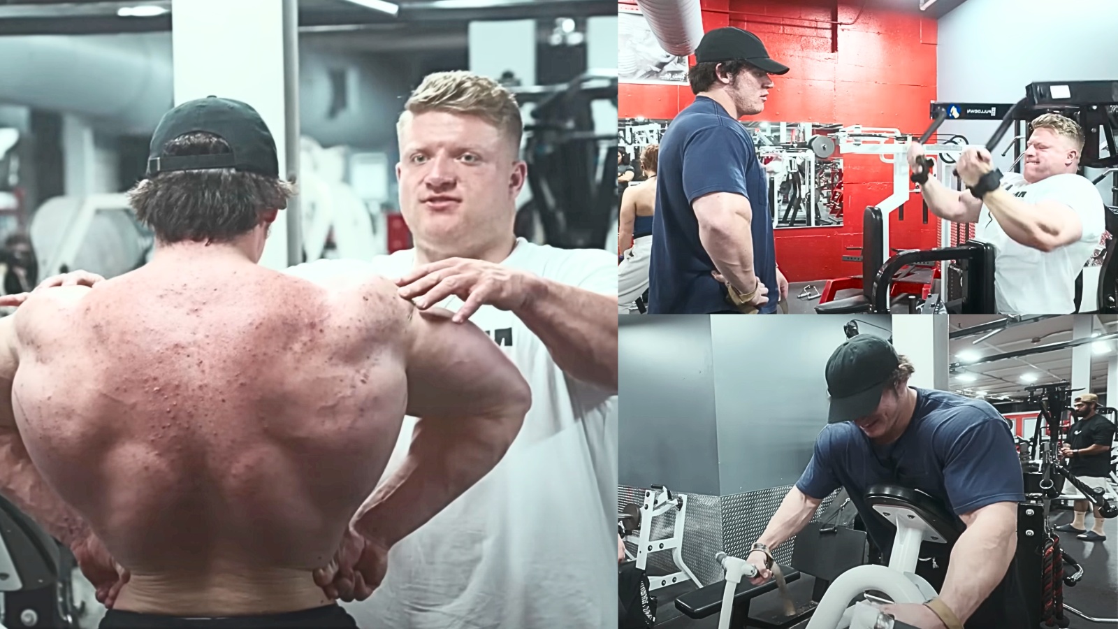 Urs Kalecinski s'entraîne avec IFBB Pro Sam Sulek dans une pompe intense et une séance de pose - Fitness Volt