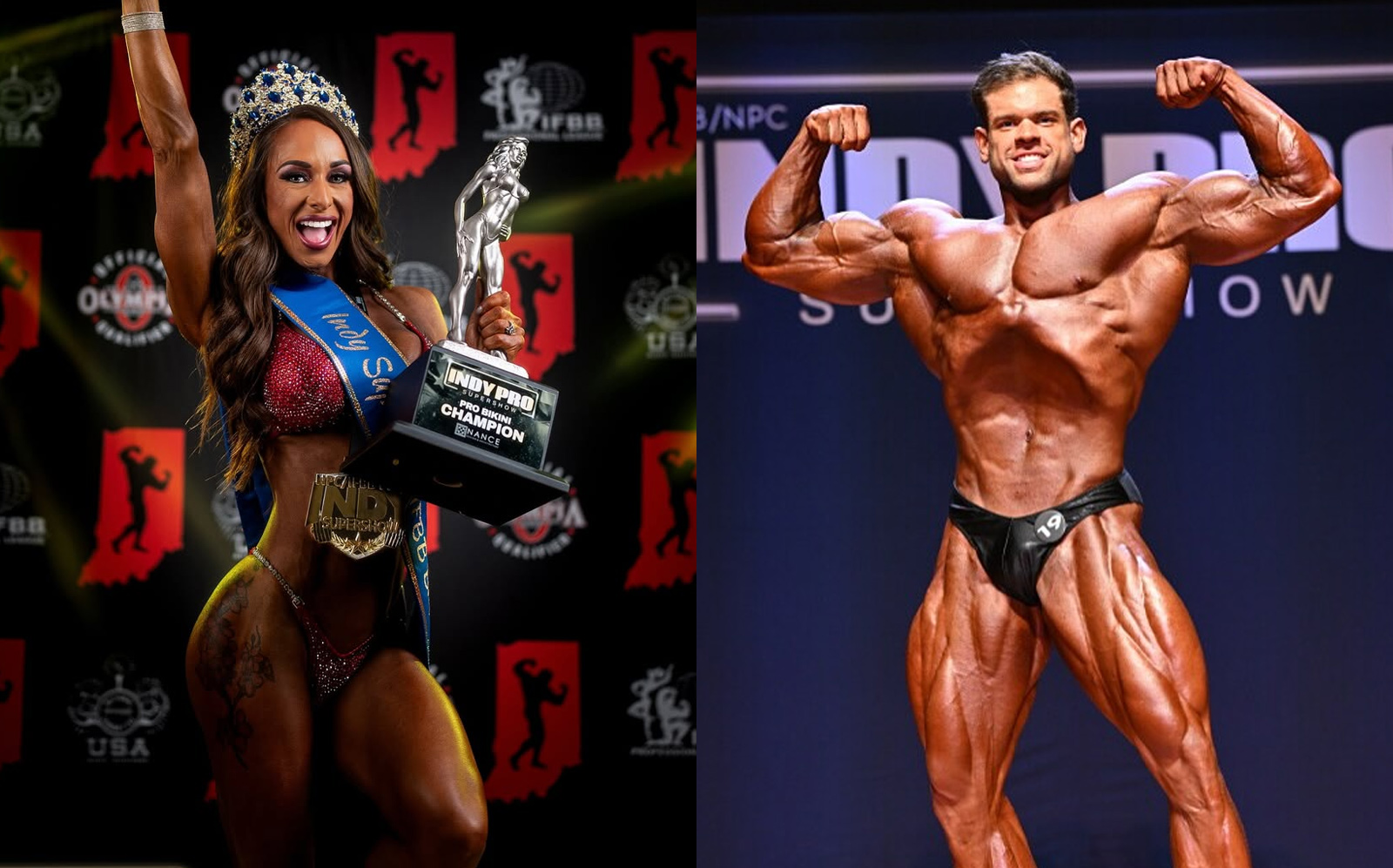 2025 Résultats Indy SuperShow Pro - Eric Lisboa et Ally Vatthauer gagnent les qualifications Olympia - Fitness Volt