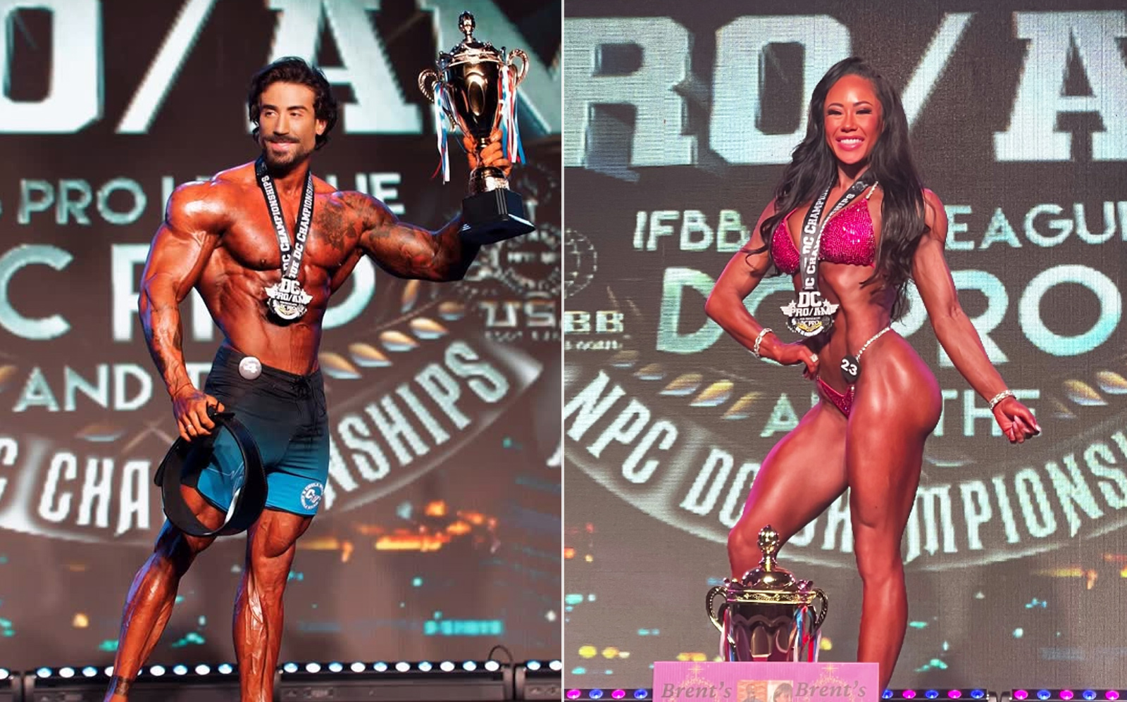 2025 Résultats DC Pro - Diogo Basaglia et Tara Grier se qualifient pour Olympia - Fitness Volt
